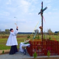 Poświęcenie Krzyża w Chwałkówku 20.10.2013r.